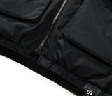 SSY(エスエスワイ) essential oversize duckdown peded parka black
