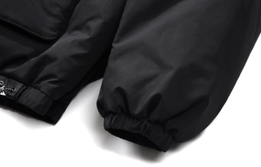 SSY(エスエスワイ) essential oversize duckdown peded parka black