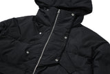 SSY(エスエスワイ) essential oversize duckdown peded parka black