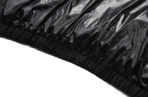 SSY(エスエスワイ) essential oversize duckdown peded parka black