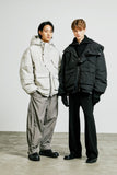 SSY(エスエスワイ) essential oversize duckdown peded parka grey