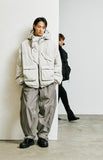 SSY(エスエスワイ) essential oversize duckdown peded parka grey