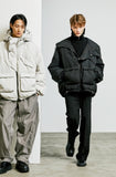 SSY(エスエスワイ) essential oversize duckdown peded parka grey