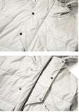 SSY(エスエスワイ) essential oversize duckdown peded parka grey