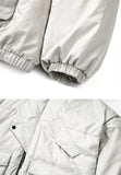 SSY(エスエスワイ) essential oversize duckdown peded parka grey