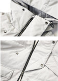 SSY(エスエスワイ) essential oversize duckdown peded parka grey