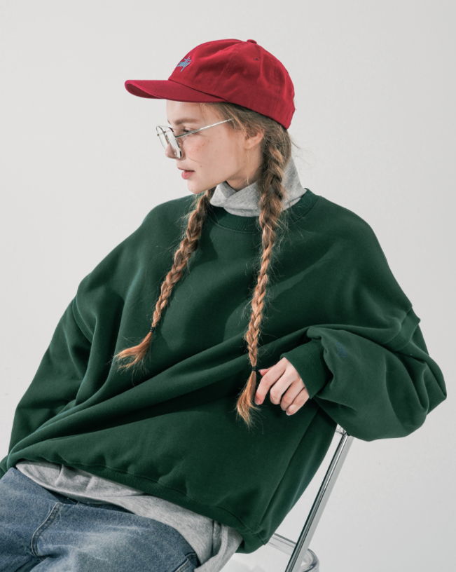 ダブルユーブイプロジェクト(WV PROJECT) Sia Best Sweatshirt Green MJMT7537