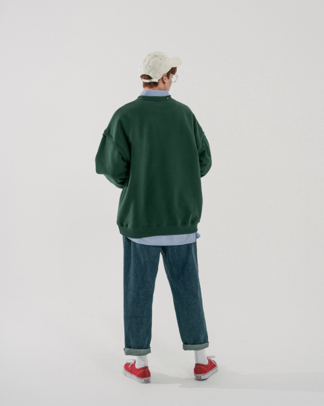 ダブルユーブイプロジェクト(WV PROJECT) Sia Best Sweatshirt Green MJMT7537