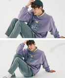 ダブルユーブイプロジェクト(WV PROJECT) Finding Dino Sweatshirt Lavender JIMT7538