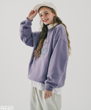ダブルユーブイプロジェクト(WV PROJECT) Finding Dino Sweatshirt Lavender JIMT7538