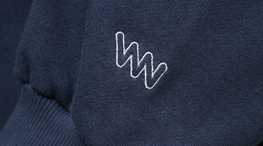 ダブルユーブイプロジェクト(WV PROJECT) Lapra Sweatshirt Navy MJMT7534