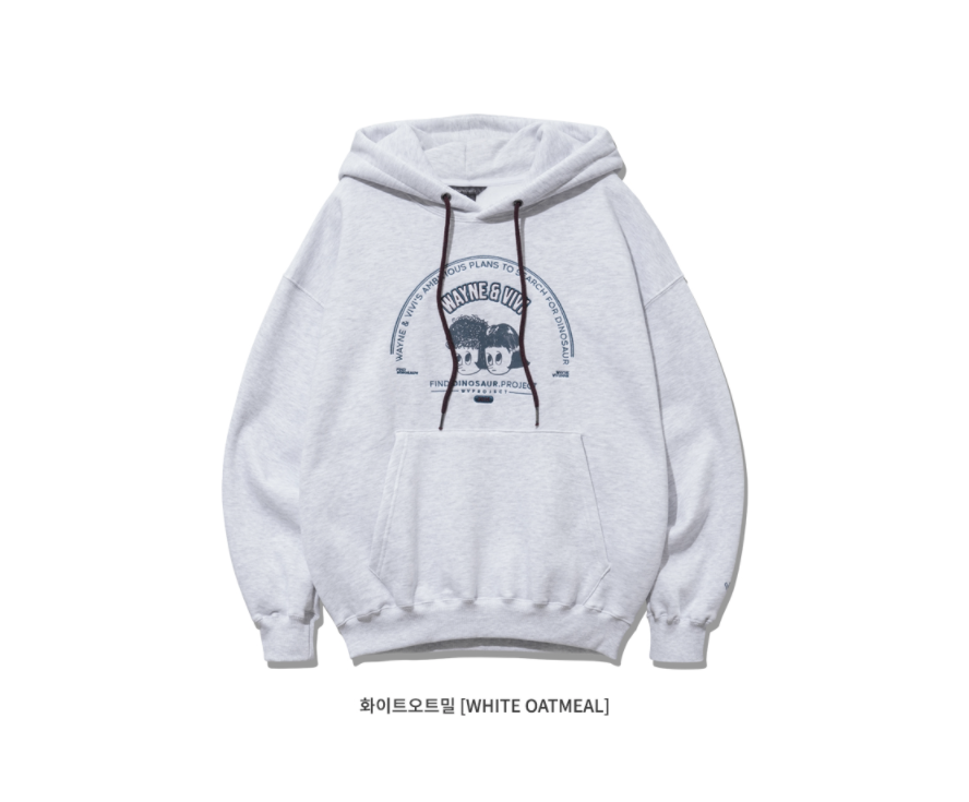 ダブルユーブイプロジェクト(WV PROJECT) Darle Project Hood White Oatmeal JJHD7532