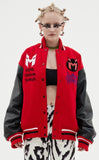 MMIC(エムエムアイシー) LUCKYSTRIKER VARSITY JACKET