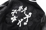 マスノウン(MASSNOUN) DIVERSITY REAL VARSITY JACKET MWOJK001-BK