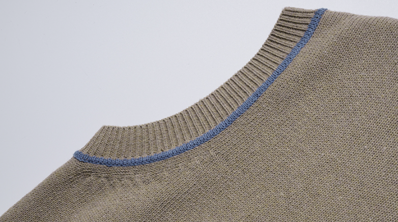 ダブルユーブイプロジェクト(WV PROJECT) Jerry Wool Knit Best Cocoa MJKN7524