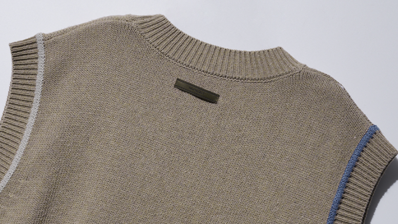 ダブルユーブイプロジェクト(WV PROJECT) Jerry Wool Knit Best Cocoa MJKN7524