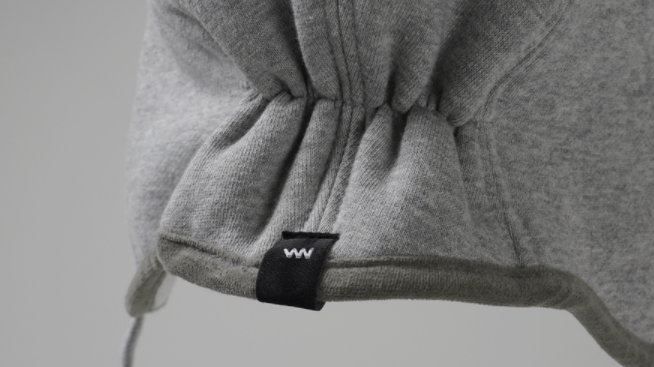ダブルユーブイプロジェクト(WV PROJECT) Fluffy Pilot Hat Gray SHAC7557