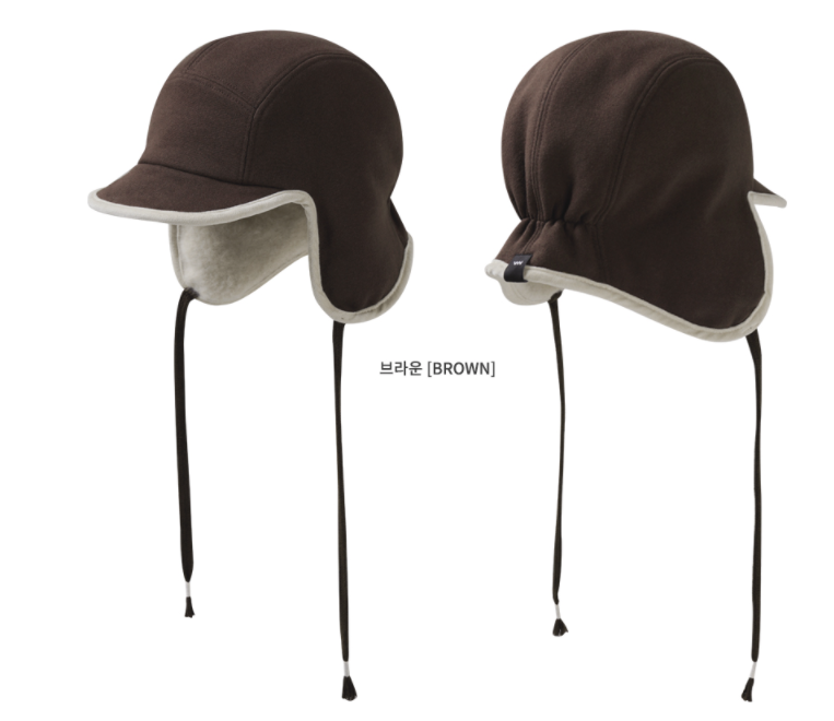 ダブルユーブイプロジェクト(WV PROJECT) Fluffy Pilot Hat Brown SHAC7557