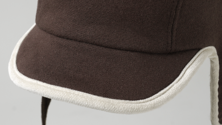 ダブルユーブイプロジェクト(WV PROJECT) Fluffy Pilot Hat Brown SHAC7557
