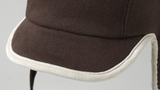 ダブルユーブイプロジェクト(WV PROJECT) Fluffy Pilot Hat Brown SHAC7557
