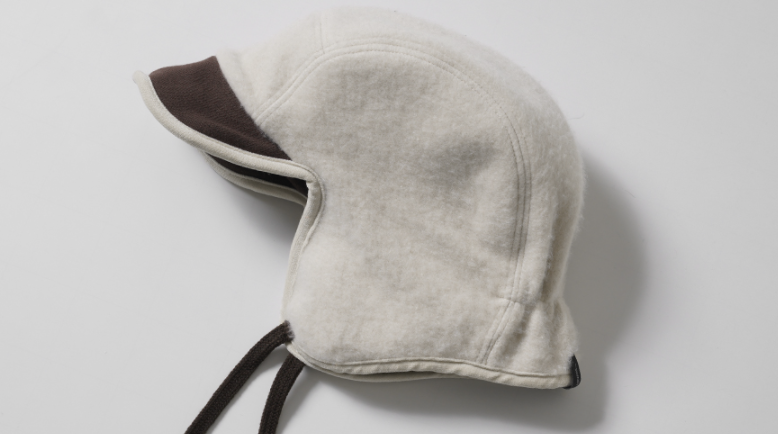 ダブルユーブイプロジェクト(WV PROJECT) Fluffy Pilot Hat Brown SHAC7557