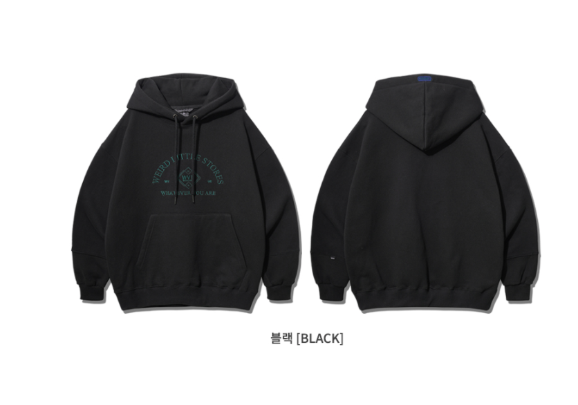 ダブルユーブイプロジェクト(WV PROJECT) Freni Hood Black MJHD7554