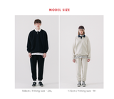 ダブルユーブイプロジェクト(WV PROJECT) Wayne Sweatpants Black KMLP7552