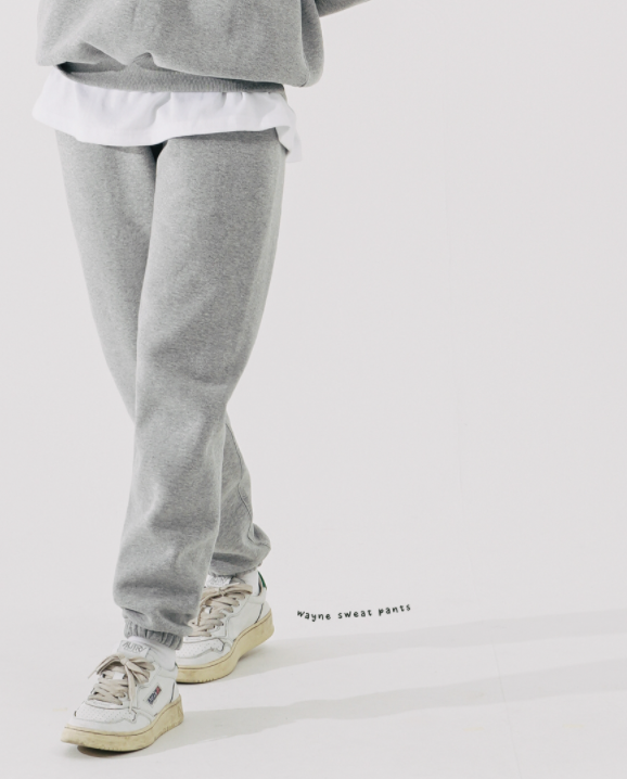 ダブルユーブイプロジェクト(WV PROJECT) Wayne Sweatpants Gray KMLP7552