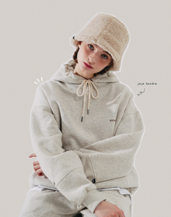 ダブルユーブイプロジェクト(WV PROJECT) Jeze Hood Oatmeal MJHD7555
