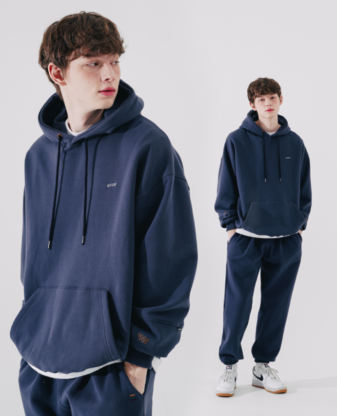 ダブルユーブイプロジェクト(WV PROJECT) Jeze Hood Navy MJHD7555