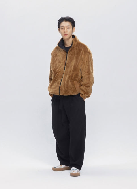QUIETIST (クワイエティスト) Reversible Fleece Wind-Stopper (black)