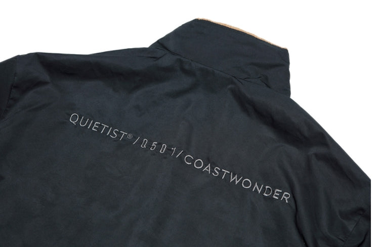 QUIETIST (クワイエティスト) Reversible Fleece Wind-Stopper (black)