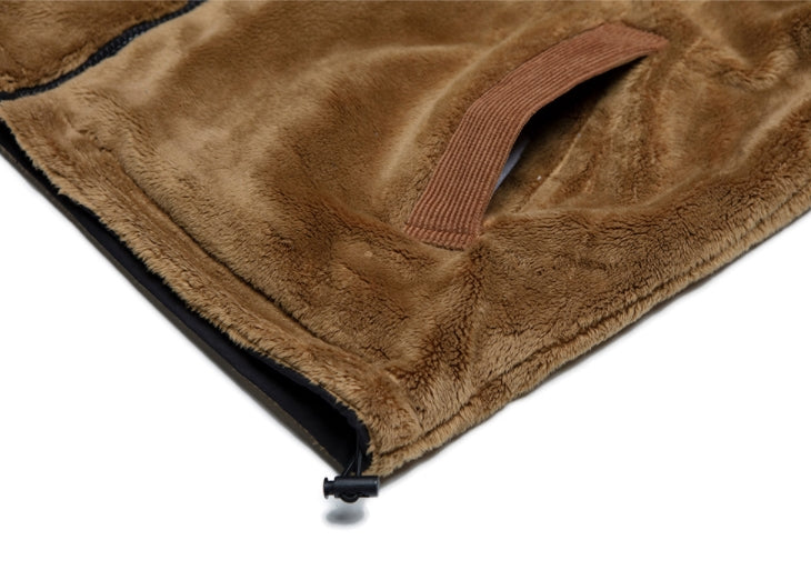 QUIETIST (クワイエティスト) Reversible Fleece Wind-Stopper (black)