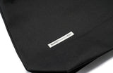 QUIETIST (クワイエティスト) Square Cotton 2 in 1 Shoulder Bag (black)