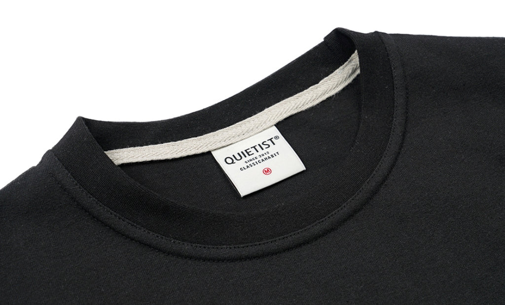 QUIETIST (クワイエティスト) Not For Bargain T-Shirts (black)