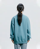 QUIETIST (クワイエティスト) Change-mood Blanket Sweat (l.teal)