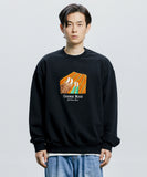 QUIETIST (クワイエティスト) Change-mood Blanket Sweat (black)