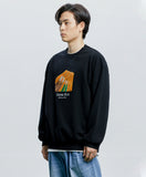 QUIETIST (クワイエティスト) Change-mood Blanket Sweat (black)
