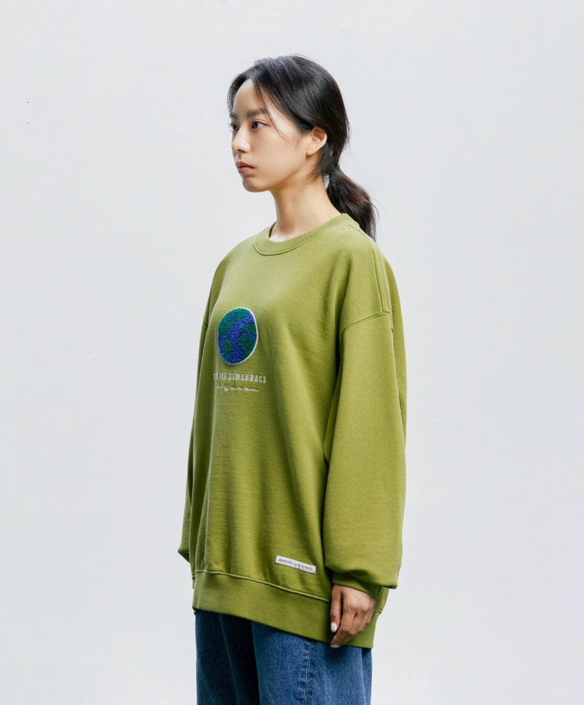 QUIETIST (クワイエティスト) Save For Human-race Sweat (olive)
