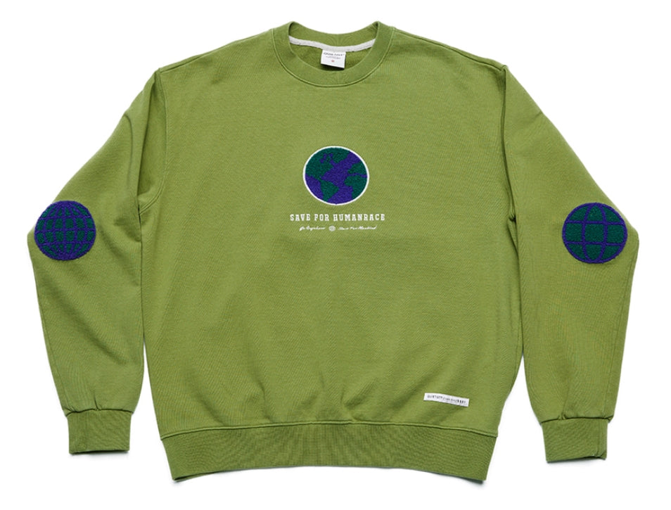 QUIETIST (クワイエティスト) Save For Human-race Sweat (olive)