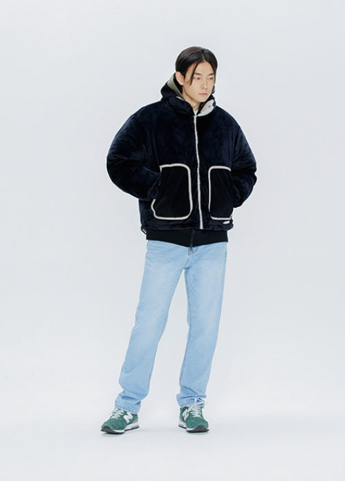 QUIETIST (クワイエティスト) Duratech Reversible Fleece Down Padding (gray)