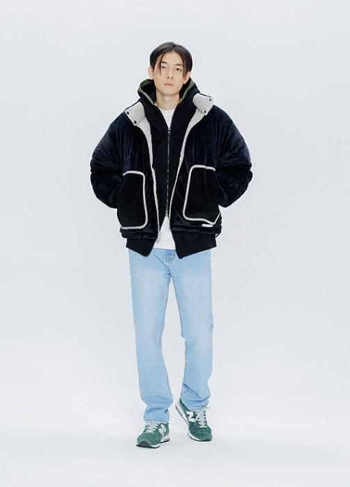 QUIETIST (クワイエティスト) Duratech Reversible Fleece Down Padding (gray)