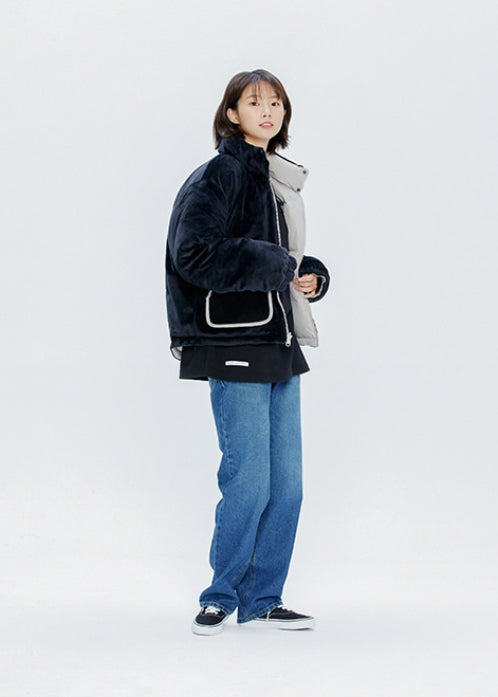 QUIETIST (クワイエティスト) Duratech Reversible Fleece Down Padding (gray)