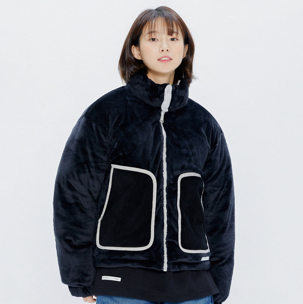 QUIETIST (クワイエティスト) Duratech Reversible Fleece Down Padding (gray)