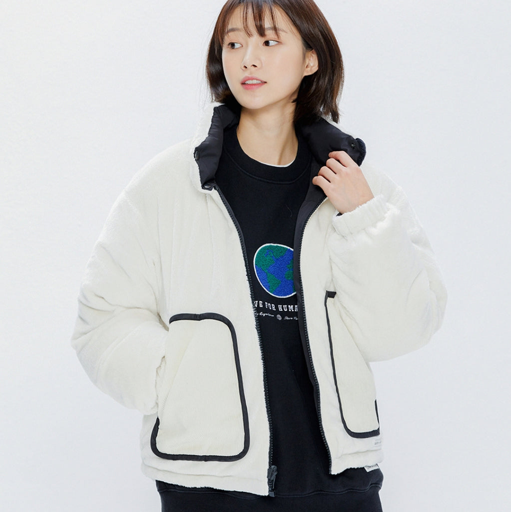 QUIETIST (クワイエティスト) Duratech Reversible Fleece Down Padding (black)