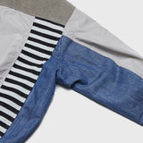 QUIETIST (クワイエティスト) Washed Mix MA-1 Jacket (gray)