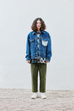 QUIETIST (クワイエティスト) Two-tuck Balloon Crop Pants (khaki)
