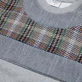 QUIETIST (クワイエティスト) Collage Mix Sweat (gray)