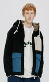 QUIETIST (クワイエティスト) Heavy Fleece Zip-up Parka (black)