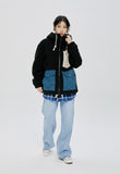 QUIETIST (クワイエティスト) Heavy Fleece Zip-up Parka (black)